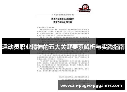 运动员职业精神的五大关键要素解析与实践指南 运动员职业精神的五大关键要素解析与实践指南